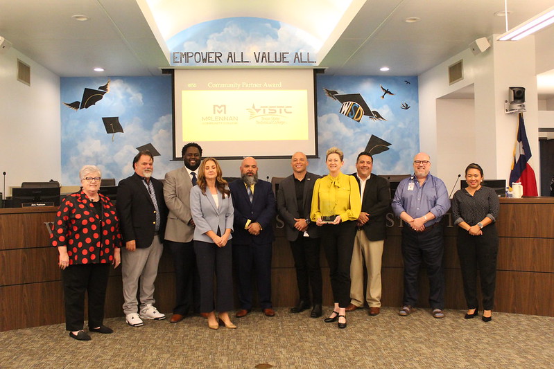 CONGRATULATIONS! Texas State Technical College was selected as Waco ISD's Community Partner for May. TSTC has supported over 120 Waco ISD dual credit students in the past 2 years and provided scholarships to GWAMA graduates pursuing further education. #LeadForResults