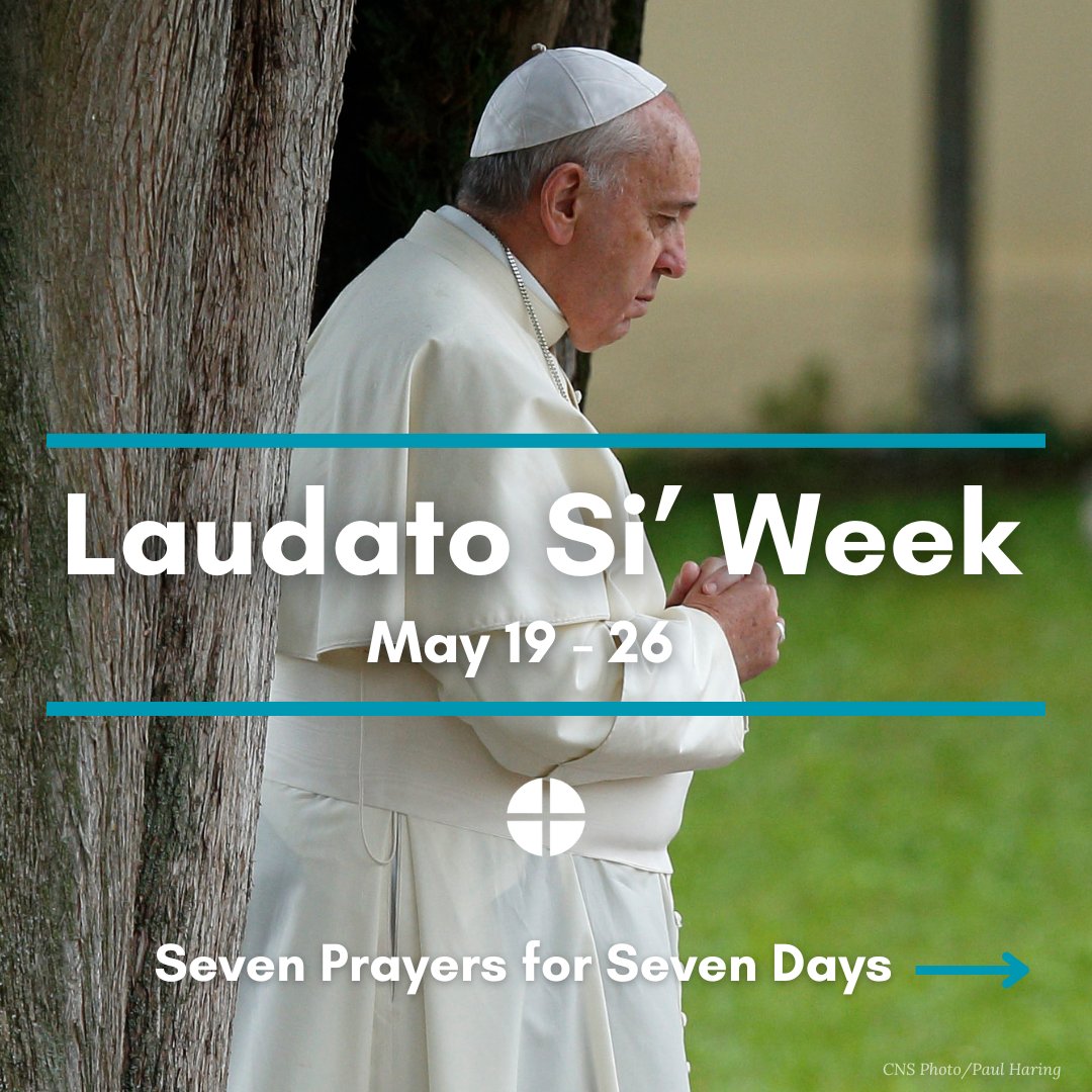 Join us in prayer during Laudato Si' Week 2024, an annual recognition of Pope Francis' encyclical calling us to care for our common home. You can learn more about USCCB's efforts to promote environmental justice for the good of all people on our website: ow.ly/4cte50RNirX