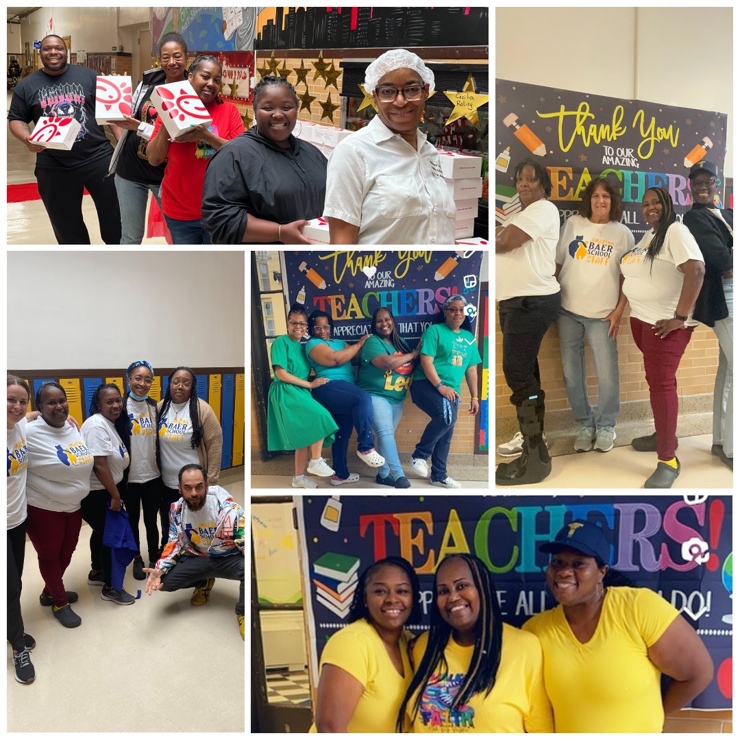 Baer School honored its teachers and staff all week long during Teacher Appreciation Week! Thank you so much for what you do for our students!

#BaerStrong #BCPSS @BaltCitySchools
@SwintonBuck