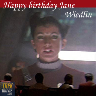 TrekMovie's tweet image. Happy birthday to Go-Go Jane Wiedlin, a huge #StarTrek fan who begged for a chance to appear in Star Trek IV: The Voyage Home and got to be directed by Leonard Nimoy; she&apos;d had a crush on Spock since she was eight. 
#GoGos