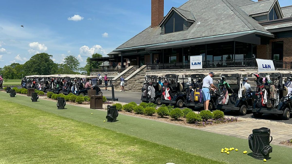 It is a beautiful day for a Golf Scramble!  The Eagle Annual is off to a great start.
#EagleAnnualPC #golf #louisville #golfscramble