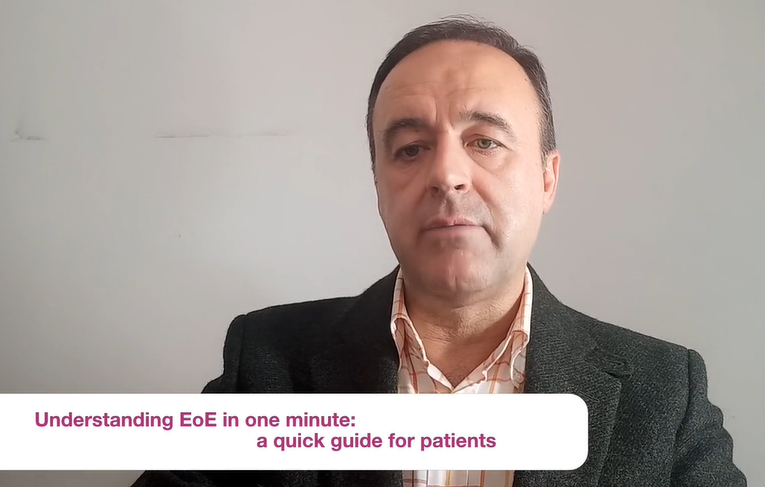 EUREOS_EoE's tweet photo. The essentials of PPI therapy for patients with #EoE, by Dr. @AlfredoLucendo in this video of the EUREOS' series "Understanding EoE in one minute: a quick guide for patients" https://t.co/5o0kDm1TC4 #EuropeanEoEDay @aedeseo @CharityEos @aegastro  #eosinophil @EimirLab @my_ueg https://t.co/8GQ5iwMcwH