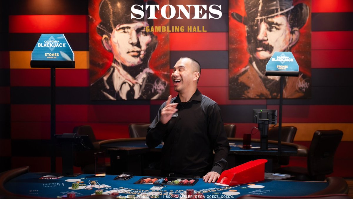 Meet Phalkun Phan, one of the brilliant faces behind the fun at Stones! His game of choice? Baccarat, where he deals excitement and expertise with every hand. Learn more about our table games: stonesgamblinghall.com/table-games/ #StonesGamblingHall #Cardroom #Casino #Tablegames #gambling