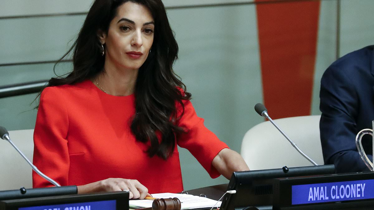 REVEALED: 'Shameless' Amal Clooney masterminded war crimes charges against Netanyahu along with Hamas leaders in 'outrageous' move condemned by White House trib.al/LLnBGWv