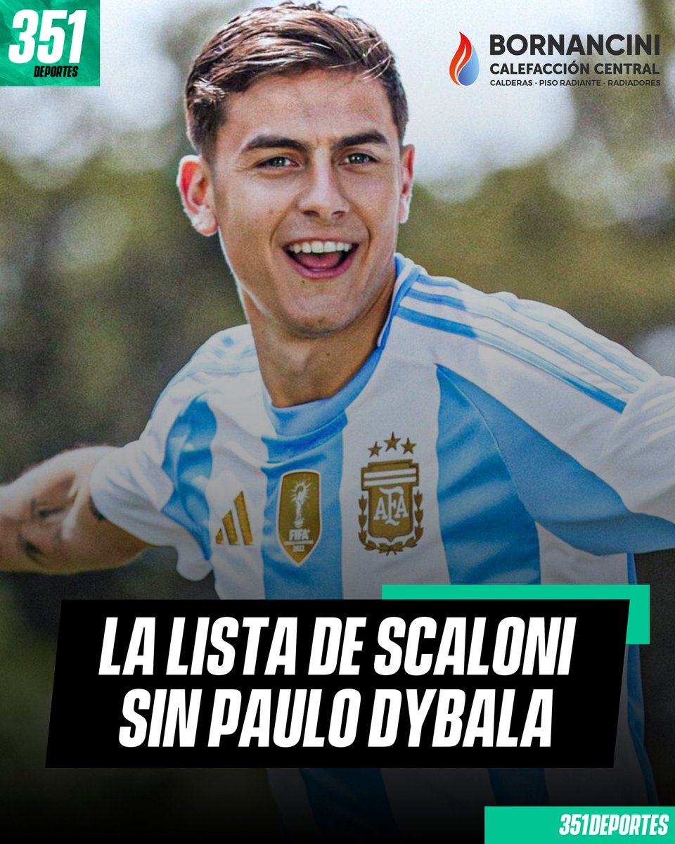 351 Deportes (@351deportes) on Twitter photo 🤔 ¿NO MERECÍA ESTAR?
🇦🇷 Lionel Scaloni presentó la lista de los 29 jugadores convocados para los amistosos previos a la #CopaAmérica, sin Paulo Dybala.
👀 Informa <a href="/gastonedul/">Gastón Edul</a> que la “Joya” no está entre los convocados por una decisión futbolística y que no pasa por cuestiones 🤔 ¿NO MERECÍA ESTAR?
🇦🇷 Lionel Scaloni presentó la lista de los 29 jugadores convocados para los amistosos previos a la #CopaAmérica, sin Paulo Dybala.
👀 Informa <a href="/gastonedul/">Gastón Edul</a> que la “Joya” no está entre los convocados por una decisión futbolística y que no pasa por cuestiones