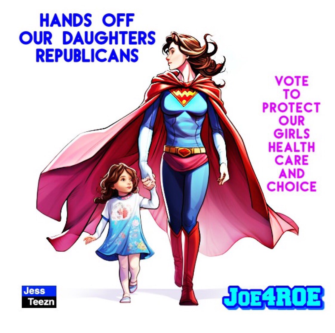 Two of my girls take birth control. 1 for endometriosis & 1 bc she has Down’s syndrome & it’s better for her to get her period every 3 months. The GOP wants to take that away. Hell No #RoeYourVote bc only 1 party will let you control your own body #ProudBlue #DemsUnited #Fresh