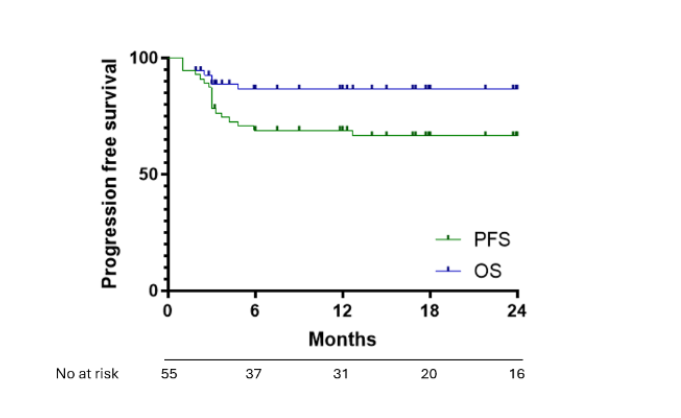 EXCELLENT OUTCOME OF PATIENTS WITH RELAPSED OR REFRACTORY PRIMARY  MEDIASTINAL B CELL LYMPHOMA  TREATED WITH AXICABTAGENE CILOLEUCEL library.ehaweb.org/eha/2024/eha20… #EHA24 #lymsm