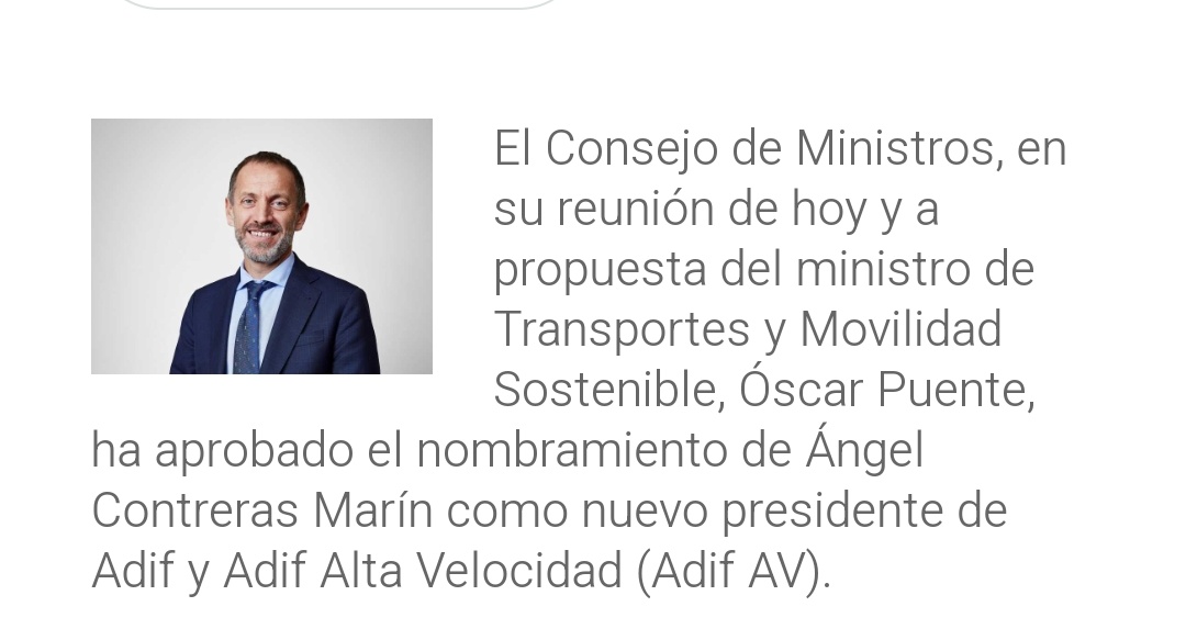 Don Óscar Puente Ministro revelación, Posible que su nombramiento sea el Alto Cargo que haya acabado en un sumario en menor tiempo desde su propuesta (diciembre 2023).