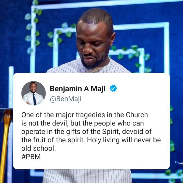 Benjamin_Maji's tweet image. #church #holiness #holyliving  #PBM #benmaji #kaduna #ForYou #ForYouPage #quotes #trends