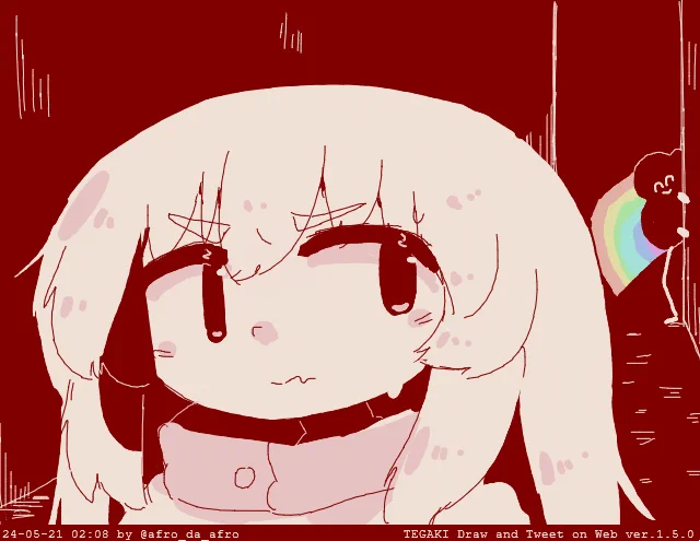 忍び寄る2時じゃん・・・??? #tegaki_dt 