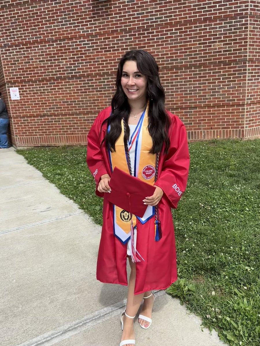 Not only did I graduate high school on Saturday, I graduated as my classes salutatorian! I have never had a B in my life and taken all of the college classes I could in HS to put myself down a great path heading into college. This is an HONOR! <a href="/ucwv_softball/">UC Softball</a> <a href="/BathCoSoftball/">Bath County Softball</a>