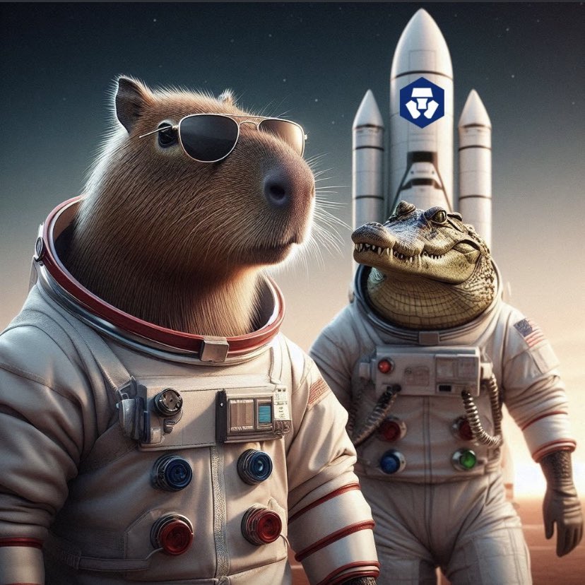 capy on croco $CAPY launch GIVEAWAY 🚀

4,000,000 $CAPY 🔥🔥🔥

1️⃣Follow <a href="/CapyOnCroco/">capy on croco</a> <a href="/Blockchainwork5/">212.21 Million</a> 
2️⃣Like and Retweet
3️⃣Tag 3 Crofam below
Winner in 48 hours 🤩

$CAPY TRADING IS NOW LIVE ON VVS🫡

CA: 0xa094fcbfe580afe628655018460220c7fe79f737

#CROFAM $CAW $STUCK $PUUSH