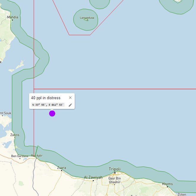 alarm_phone's tweet image. 🆘 from the central Mediterranean!

A boat with 40 people fleeing from #Libya is in distress. The weather is getting worse and the people on board say the engine is no longer running. They need immediate rescue. Authorities are alerted - rescue without delay!