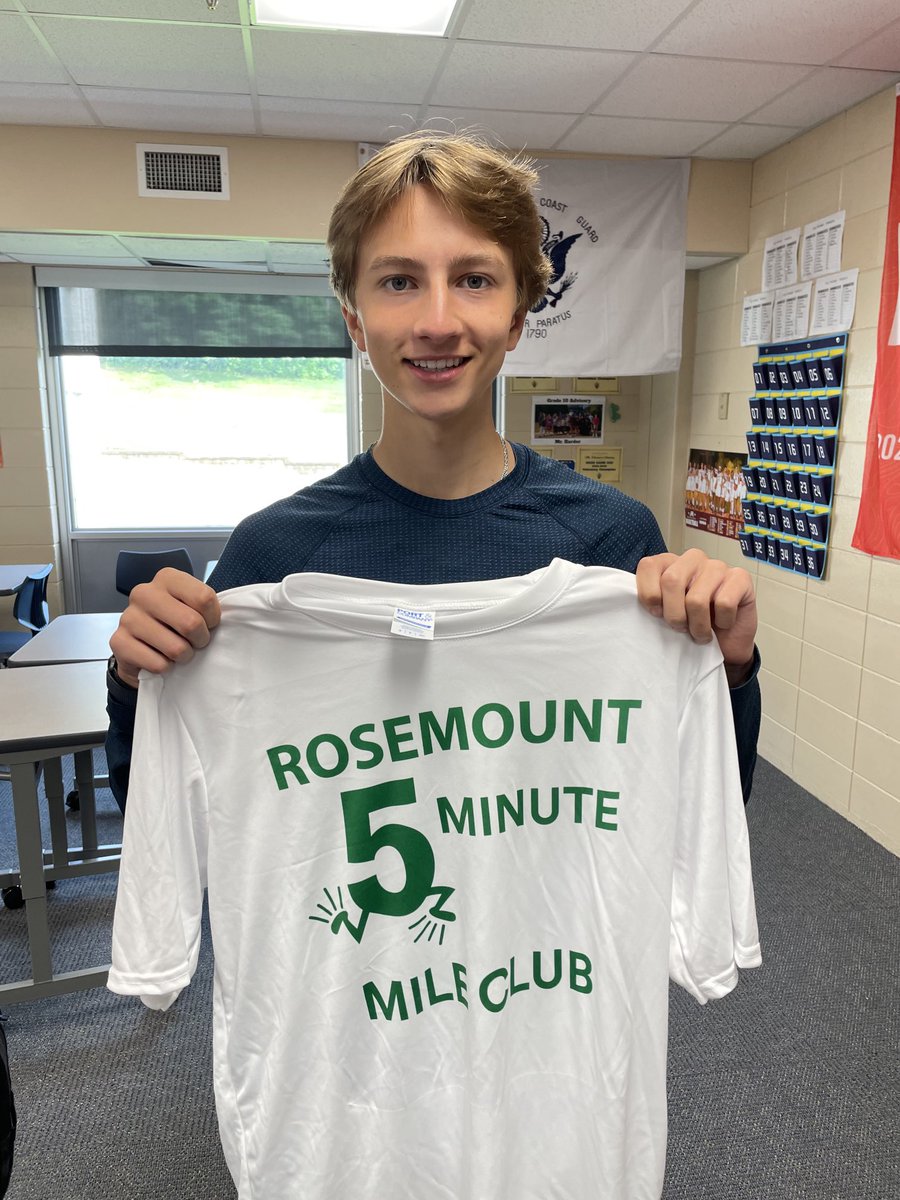 Irish ☘️ Lucas Lommen makes it official with the Sub 5 shirt.