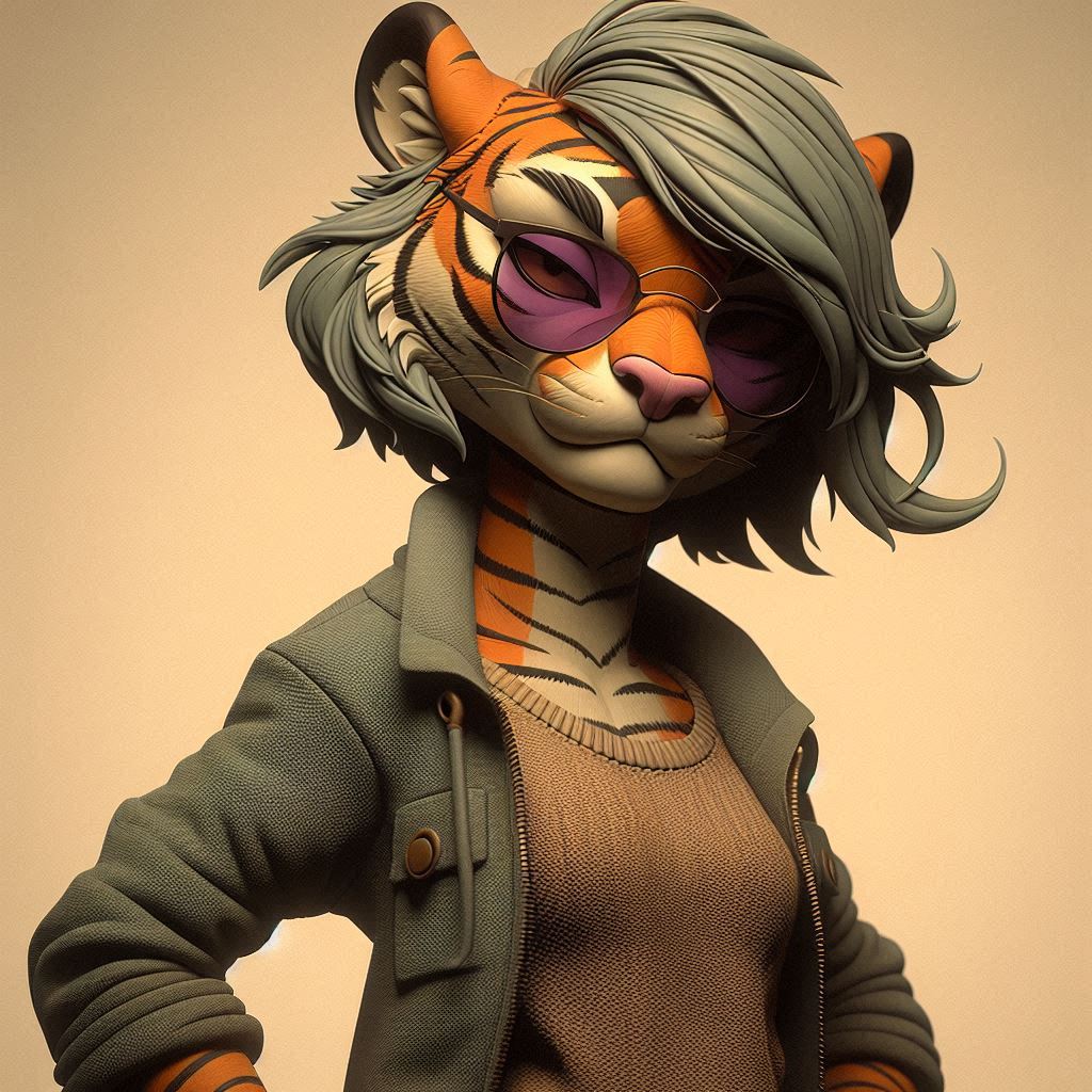 Aiart_Genzy's tweet image. Classy TigerGirl ❤️❤️
.
.
#classyTigerGirl #classyoutfit #classywear #bingimagecreator #aiartistcommuity
