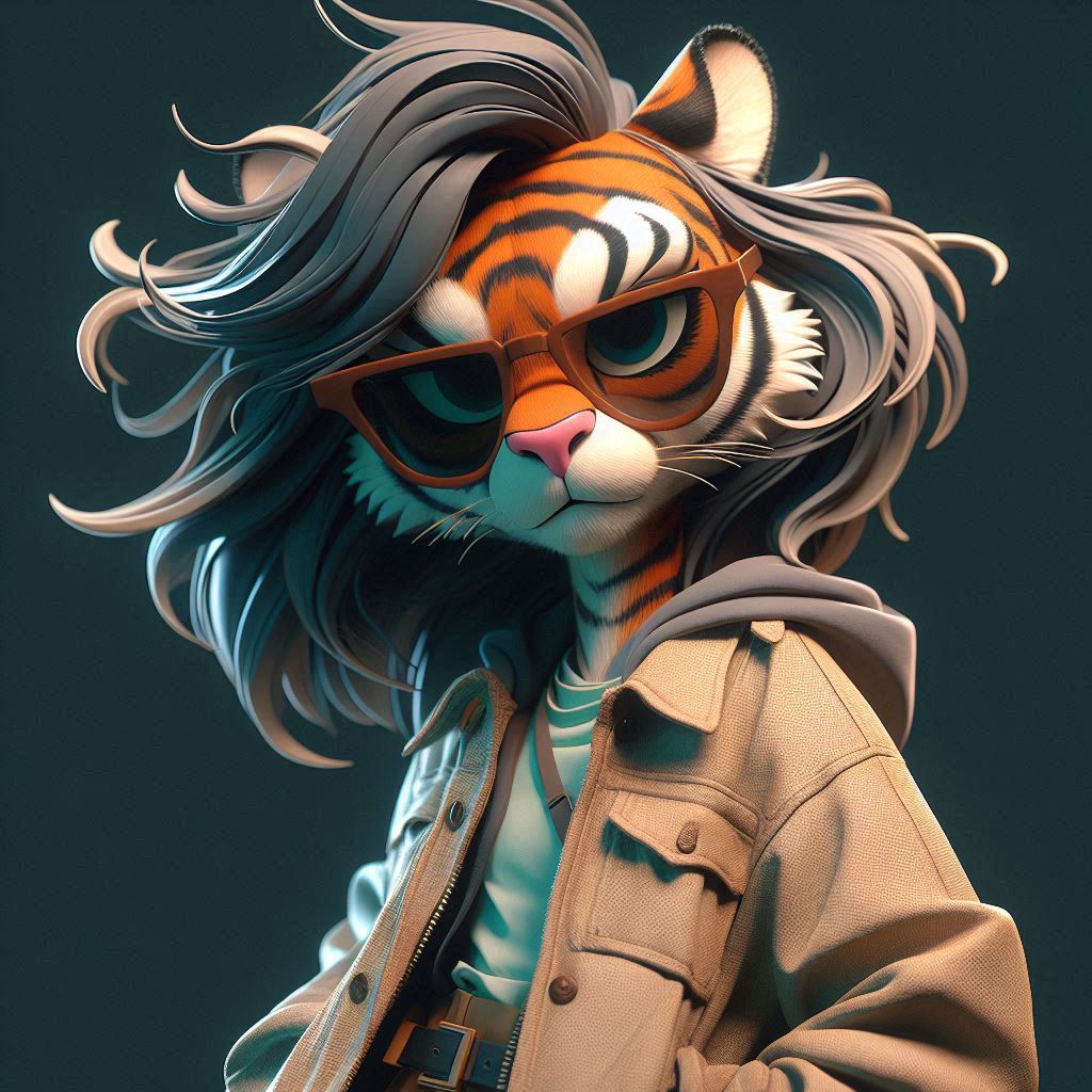 Aiart_Genzy's tweet image. Classy TigerGirl ❤️❤️
.
.
#classyTigerGirl #classyoutfit #classywear #bingimagecreator #aiartistcommuity