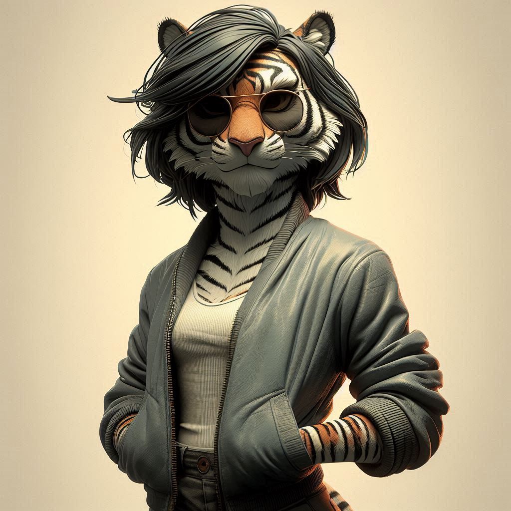 Aiart_Genzy's tweet image. Classy TigerGirl ❤️❤️
.
.
#classyTigerGirl #classyoutfit #classywear #bingimagecreator #aiartistcommuity