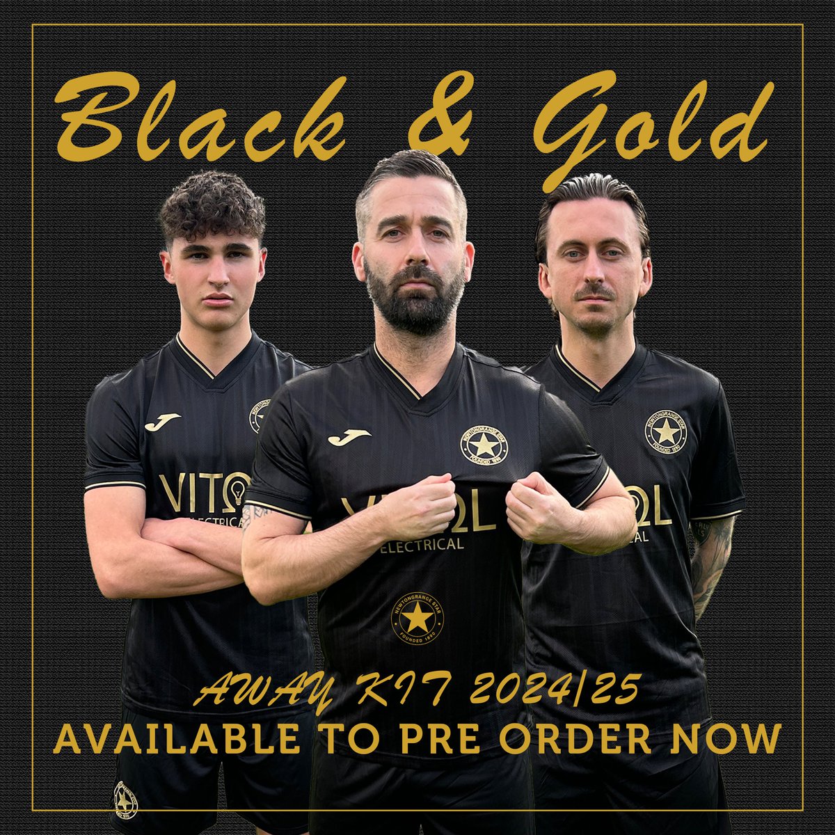 Our brand new away with for 2024/25 season is available to pre order now. Please note as this is a limited edition kit there are no kids sizes. Adult only sizes include S, M, L, XL and XXL. The good news is there will be kids sizes in our new home kit, which will be revealed in