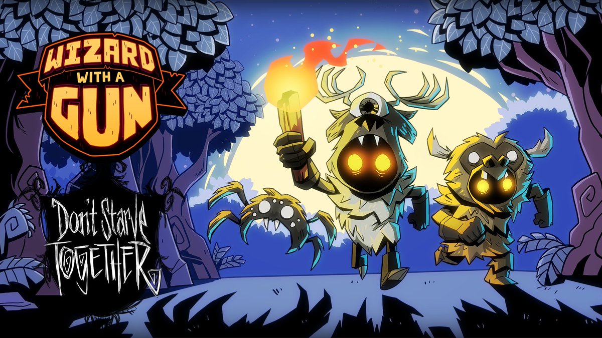 Don't Starve Together x Wizard with a Gun Crossover Now Available!
Owners of Don't Starve Together automatically get a free update to Wizard with a Gun adding a collection of stylish outfits on the same platform!