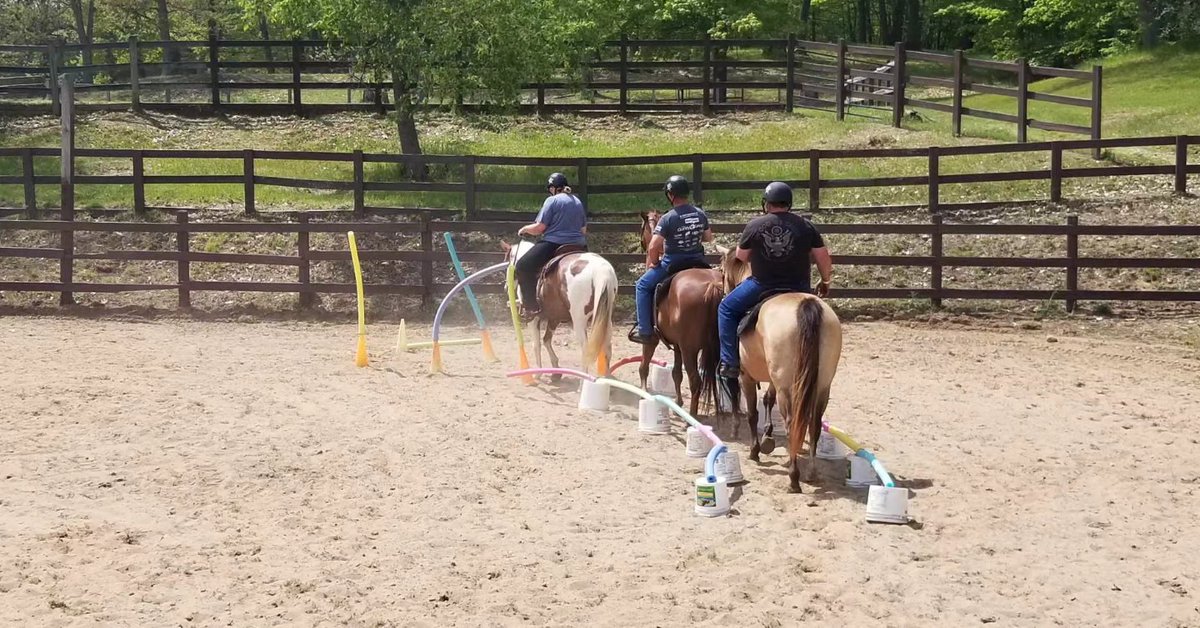 #LoveWhatYouDo #MKEPD #MPDMountedPatrol #Training 🐴 🚓 💙 Tanner and Fish and their partners are joining other law enforcement units for the Michigan Mounted Police Tactical Horsemanship Academy. Day one was a great success!