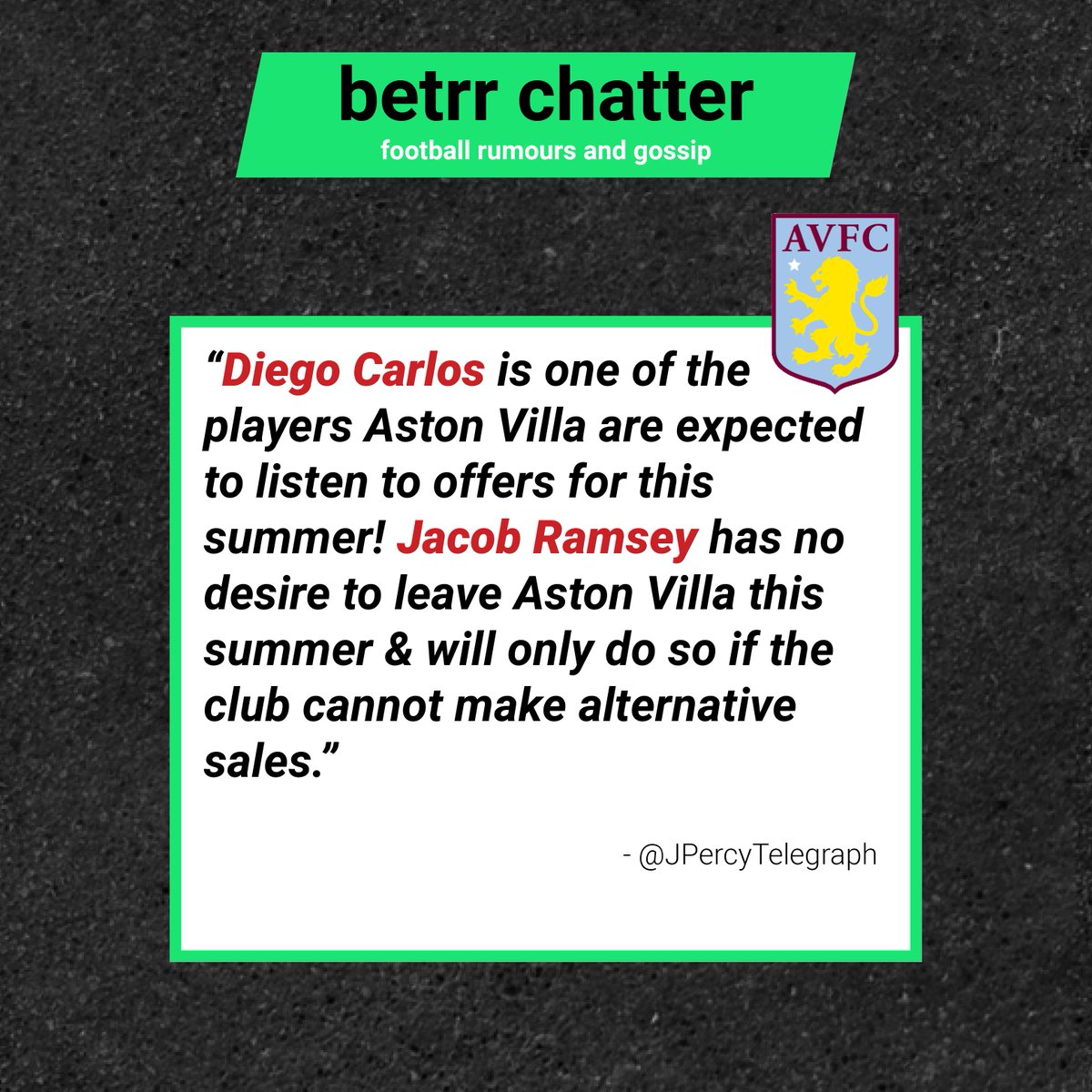 justbetrr's tweet photo. introducing betrr chatter, featuring #astonvilla #avfc #astonvillafc #villa https://t.co/GxlPhyHu20
