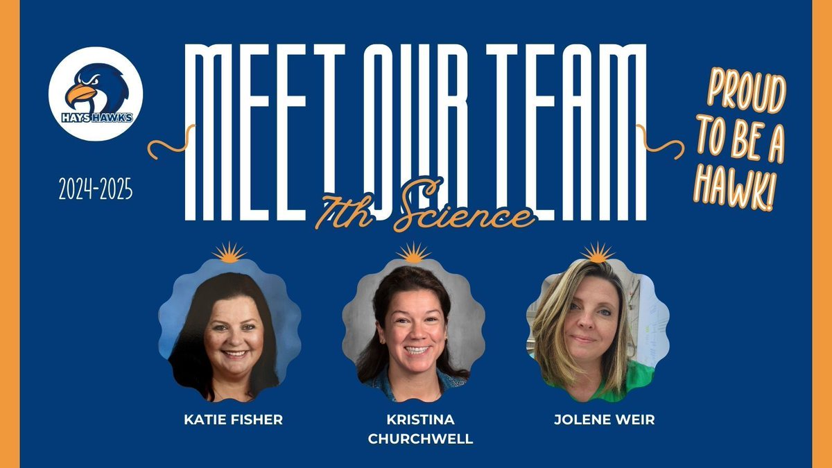 ProsperHaysMS's tweet photo. Look out...The science team is coming in HOT!  With some awesome additions to round out our team and plenty of friendly faces mixed in, this Science team is ready to mix up the hands-on learning and get our students thinking critically!  @ProudToBeAHawk https://t.co/B2nBJhkQwh