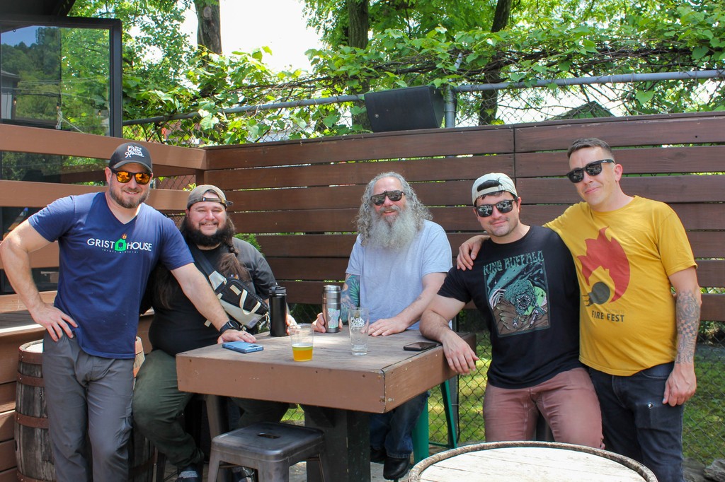 We might be biased, but pretty sure we have the best staff... like, ever.⁠⁠
⁠
Another Millvale Music Festival in the books! We hope you see you all this weekend for our Tenth Anniversary!!! 🍻⁠