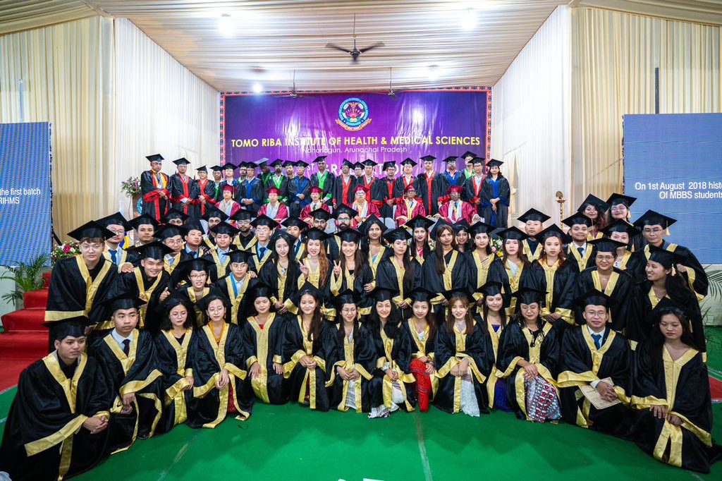 I'm so pleased that the first batch of Graduates - 49 MBBS students of <a href="/TrihmsOfficial/">TRIHMS</a> - has passed out.

It is an incredible milestone which we will always cherish. A lot of sincere efforts have gone into building TRIHMS as an institution of excellence.

I congratulate all