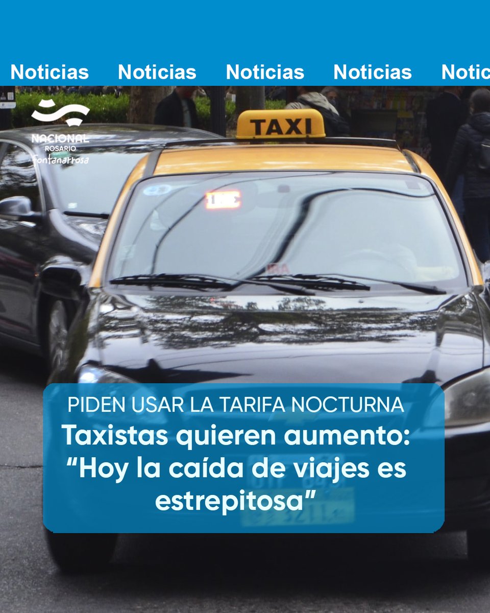 📢 “Hoy la caída de viajes es estrepitosa por la cuestión económica, la cuestión de las aplicaciones ilegales y la cuestión de la seguridad”, aseguró Mario Cesca, presidente de la Asociación de Titulares de Licencias de Taxis.

👉🏻 radionacional.com.ar/taxistas-quier…