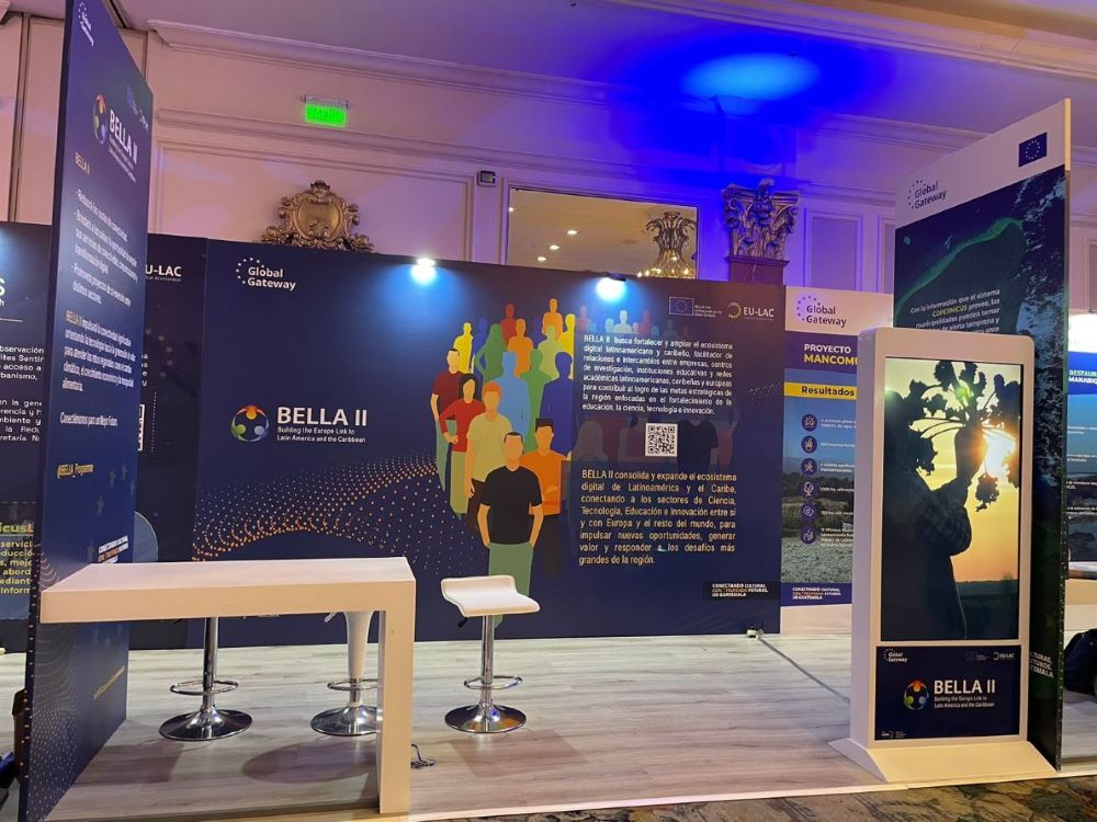 ¡Celebramos el #DíadeEuropa en 🇬🇹 y destacamos las sinergias con el programa #Copernicus! El @BELLA_Programme impulsa oportunidades en conectividad y colaboración en ciencia y tecnología. @CopernicusEU 🌍🚀 #BELLAII Más👉goo.su/zTKC6