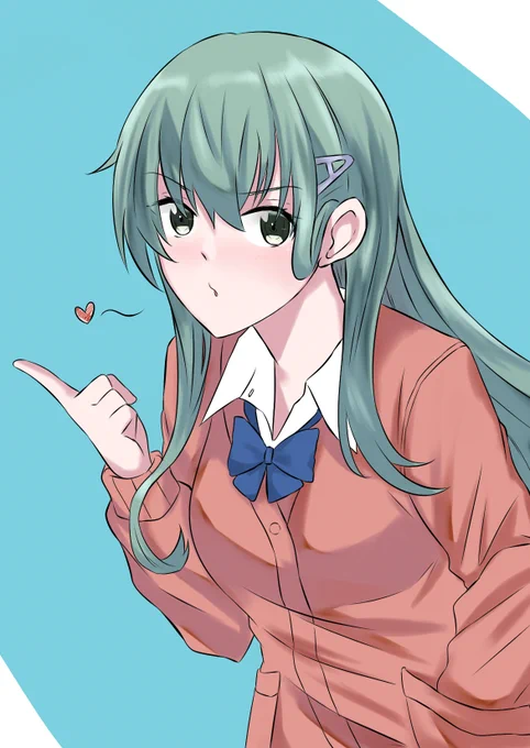 おー!提督じゃん!ちーっす!#艦これ版深夜の真剣お絵描き60分一本勝負 #艦これ版真剣お絵描き60分一本勝負_20240520 