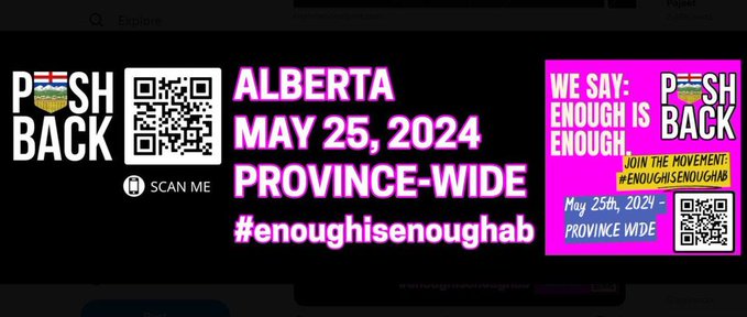 CalgaryOccupy's tweet image. ~ Are you tired of the cruelty imposed on Alberta's most vulnerable citizens by the UCP?

#EnoughIsEnoughUCP #PushBack