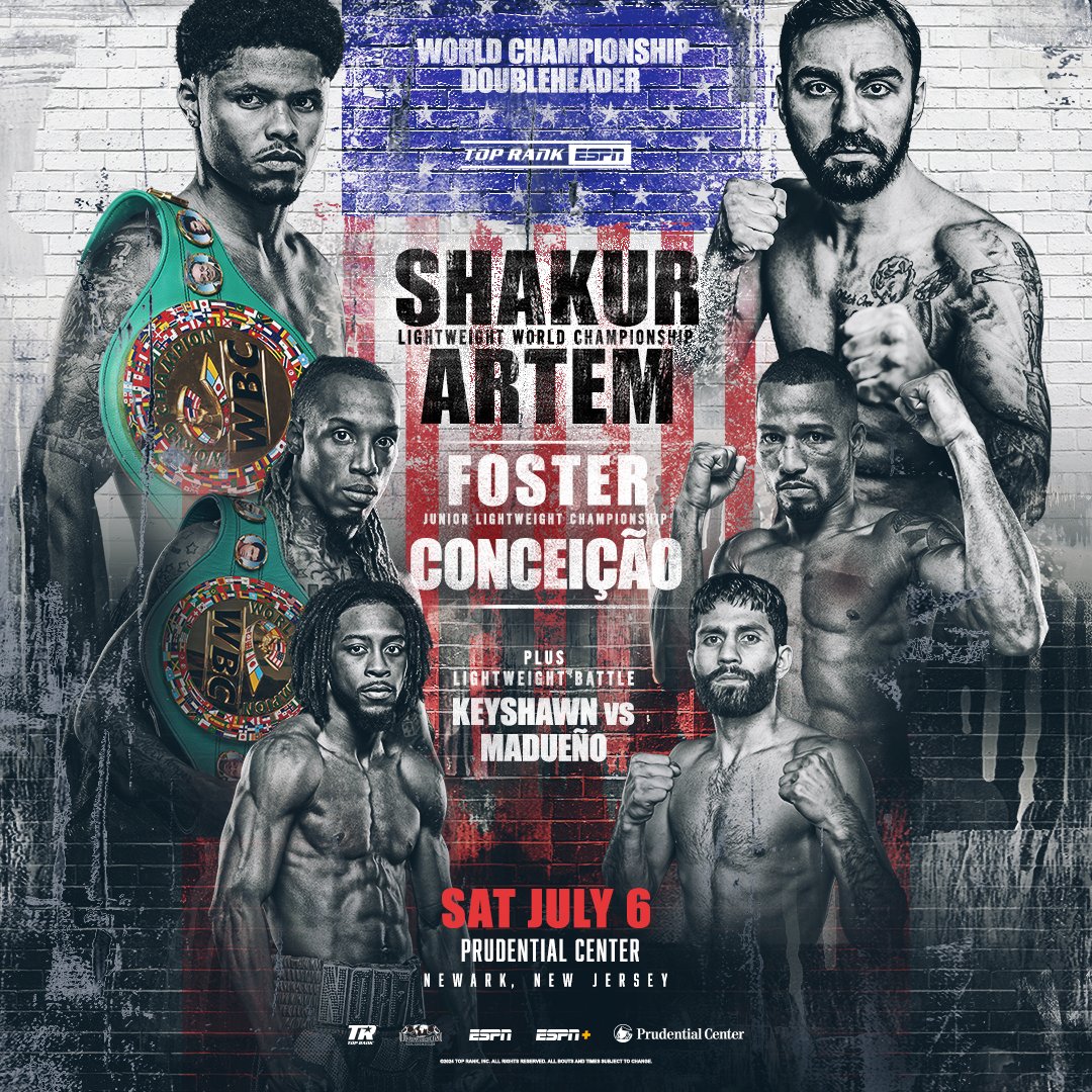 trboxing's tweet image. Get ready, Brick City @PruCenter 🧨

PRE-SALE ➡️ Tuesday, May 21 12PM ET

ON-SALE ➡️ Wednesday, May 22 2PM ET