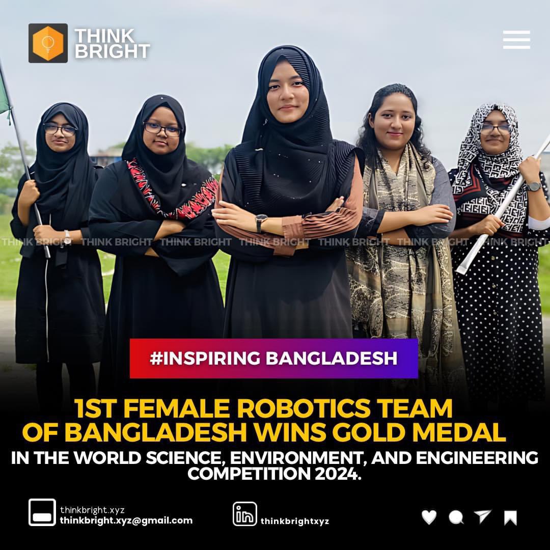 Proud 🇧🇩, Go Girls…..