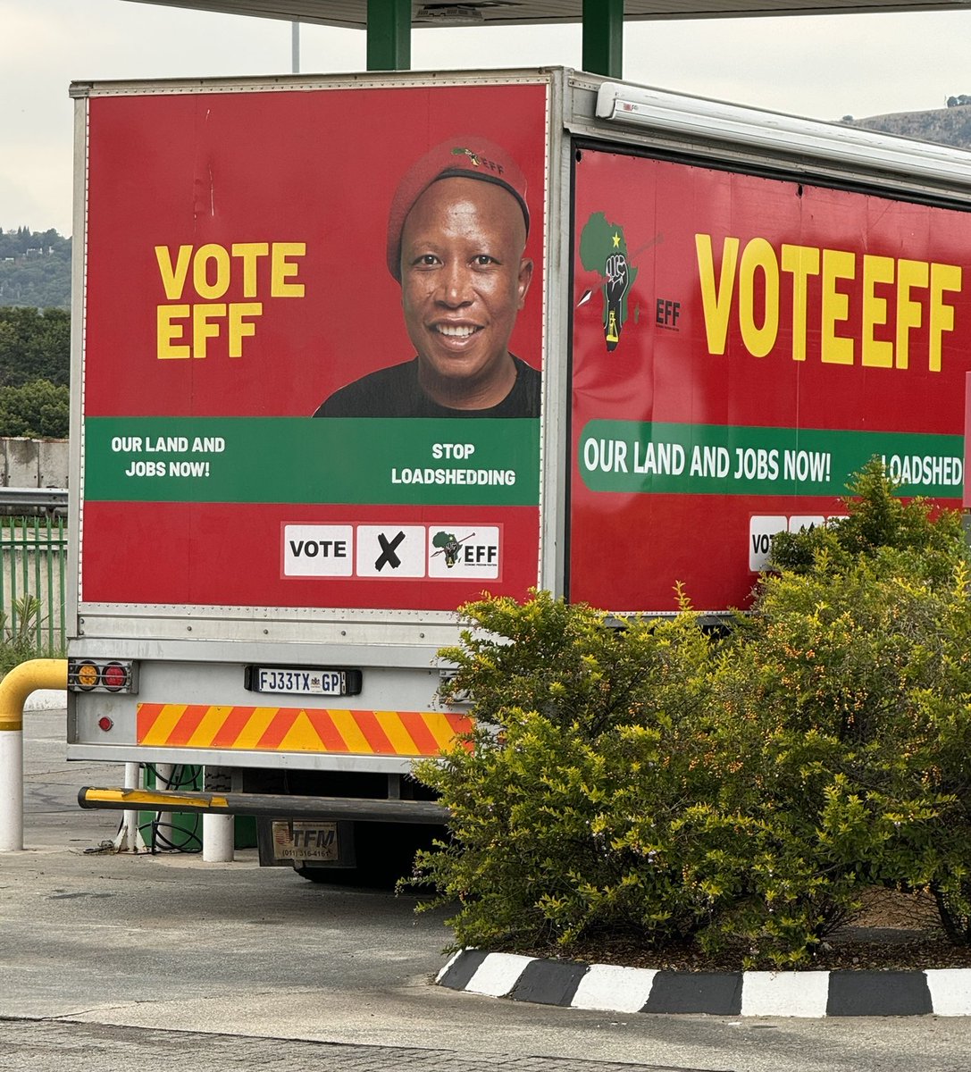 Wishing the EFF best wishes in the upcoming South African elections. Busa Sichaba sa Naha ⁦@Julius_S_Malema⁩. With love from Lusaka !!!