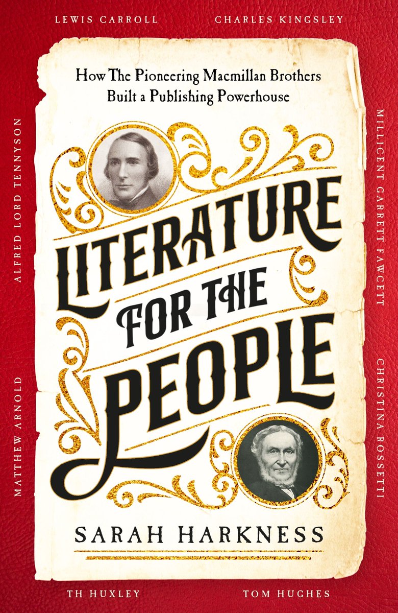 To celebrate publication day for Literature for the People, a biography of the brothers who founded Macmillan in the nineteenth century, author @sarahhark2 headed to the historic @Hatchards Read more in @bookbrunch here: buff.ly/3QSU4cr