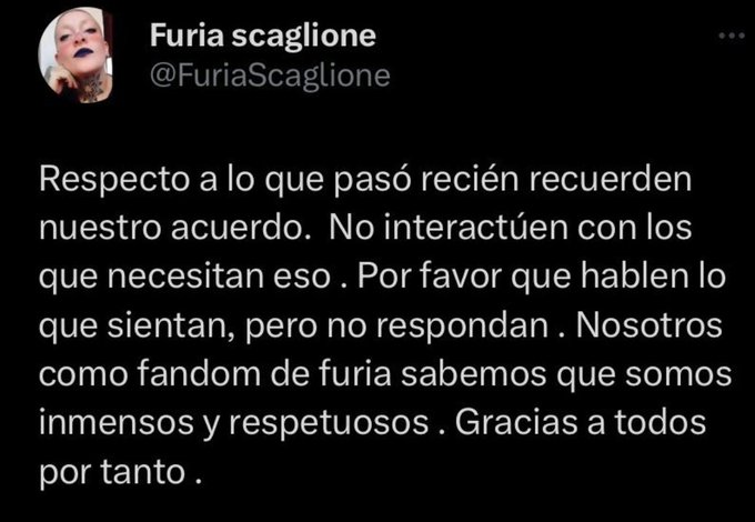 si hay algo q no son es RESPETUOSOS y menos vos sorete, te olvidaste cuando le filtrabas nudes a cata DAS ASCO