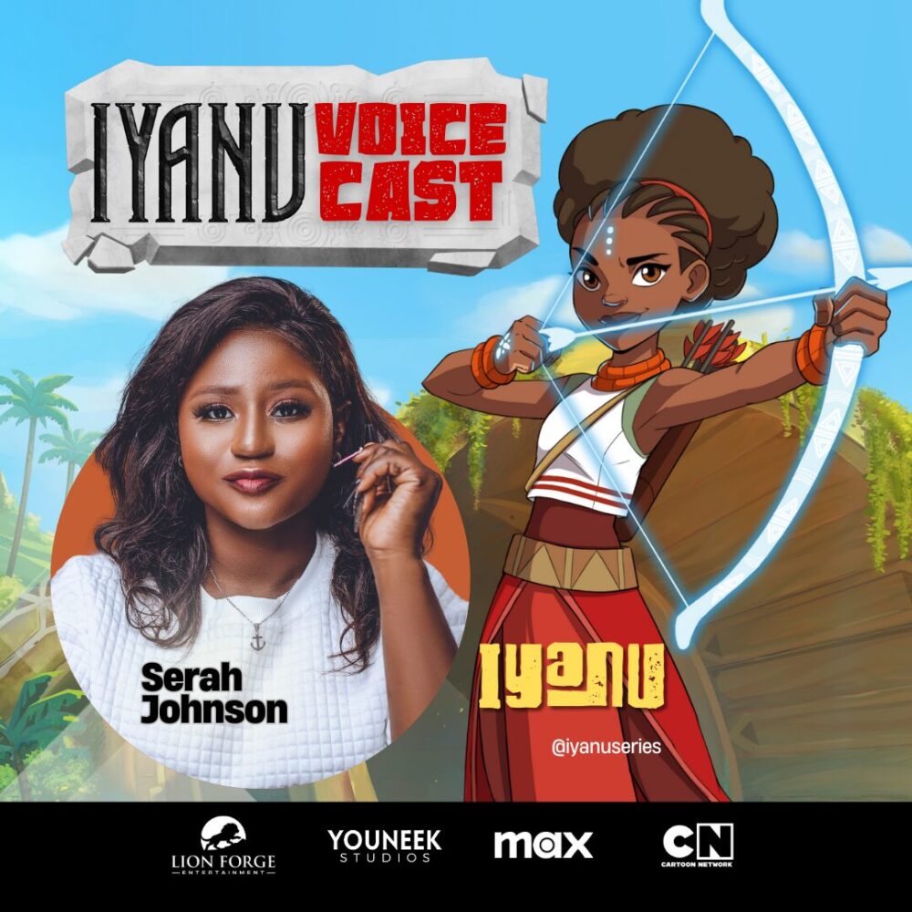 AnimationOnMax's tweet photo. Cartoon Network &amp; Max have announced an all-Nigerian voice cast for the upcoming "IYANU" animated series, which includes:

Serah Johnson as Iyanu
Okey Jude as Biyi, Iyanu's carefree adventurer friend
Samuel Kugbiyi as Toye, Iyanu's bookworm friend
Adesua Etomi-Wellington as Olori https://t.co/1xRIL027Wi