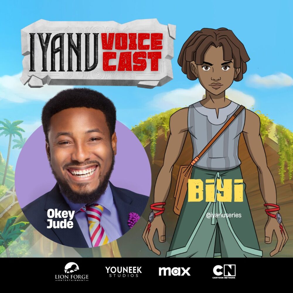 AnimationOnMax's tweet photo. Cartoon Network &amp; Max have announced an all-Nigerian voice cast for the upcoming "IYANU" animated series, which includes:

Serah Johnson as Iyanu
Okey Jude as Biyi, Iyanu's carefree adventurer friend
Samuel Kugbiyi as Toye, Iyanu's bookworm friend
Adesua Etomi-Wellington as Olori https://t.co/1xRIL027Wi
