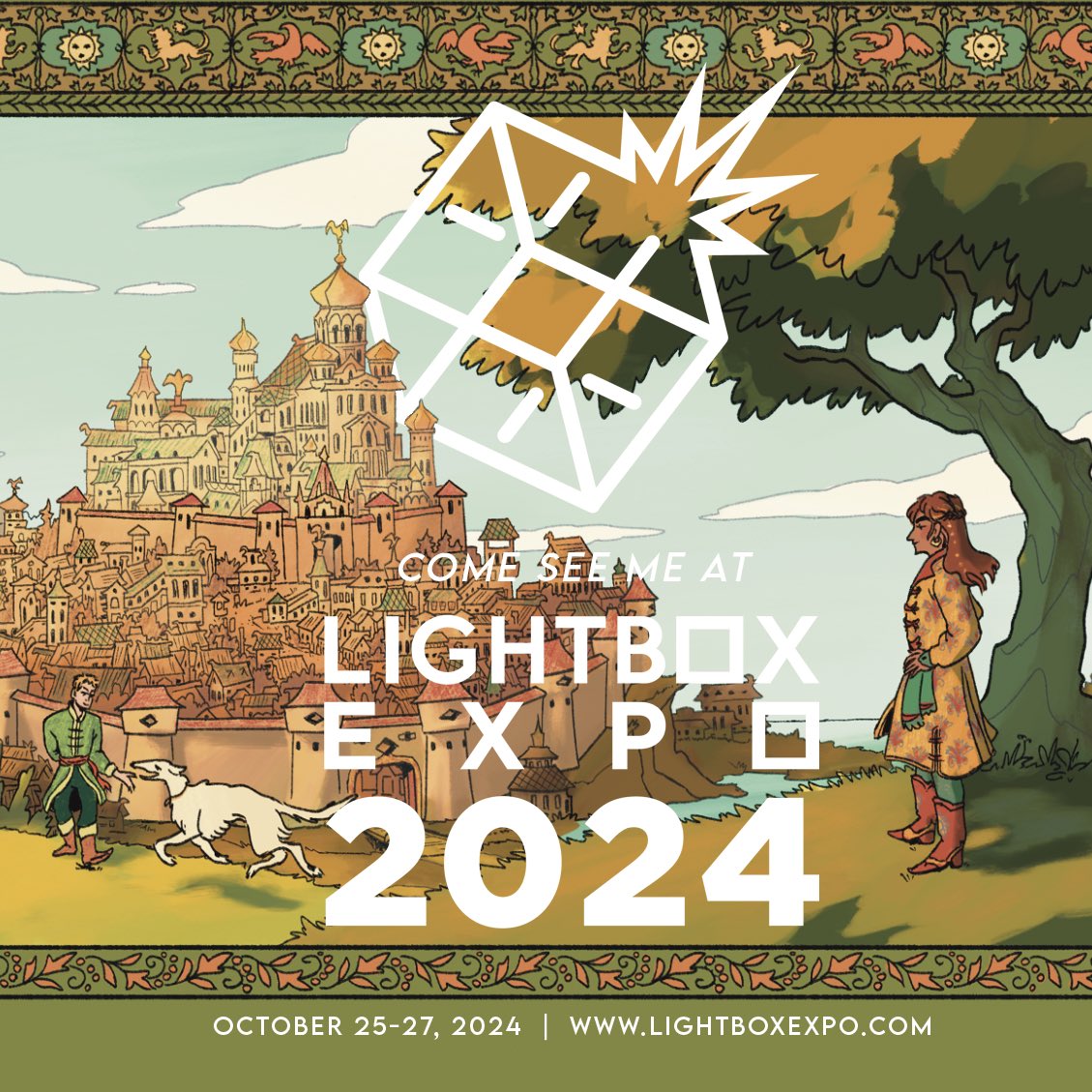 Excited to be tabling at LightBox Expo this October! Lots of new riso prints coming!! #lightboxexpo #lbx2024