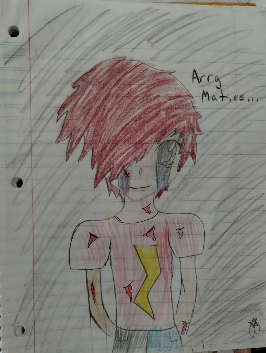 Oleander_Comic's tweet photo. I need everyone to witness my art circa 2015, keep in mind I was in like, the fourth/fifth grade so this was all made VERY seriously https://t.co/ZzCNEN4PUZ