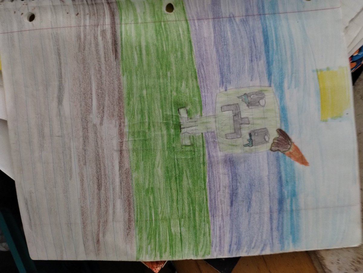 Oleander_Comic's tweet photo. I need everyone to witness my art circa 2015, keep in mind I was in like, the fourth/fifth grade so this was all made VERY seriously https://t.co/ZzCNEN4PUZ