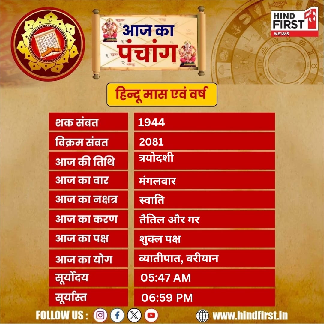 Hind First tweet media