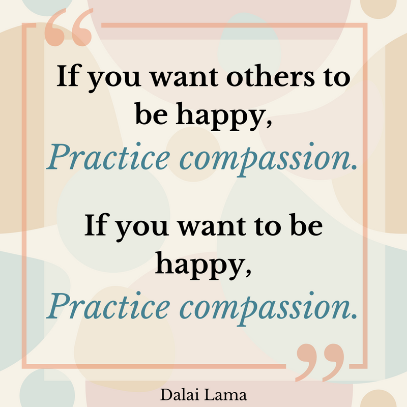 “If you want others to be happy, practice compassion. If you want to be happy, practice compassion.”

#Compassion is the key to building meaningful, joyful relationships! Even in the increasingly digital age we're living in, the human touch will always remain necessary.❤️ #QOTD
