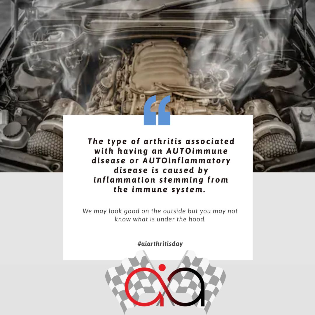 AIArthritisDay's tweet photo. Happy World AUTOimmune and AUTOinflammatory Arthritis Day! πποΈπ¨ #aiarthritisday #DriveAwareness #LearnArthritis https://t.co/Ya5djAGW8M