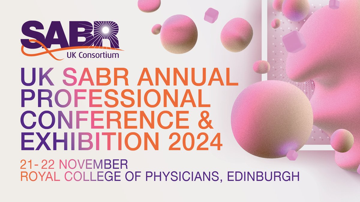The 2024 conference programme will launch shortly, and registration will open. Our headline speakers include Dr David Palma, Professor Shankar Siva and Professor Marcel van Herk. Exciting times await in Edinburgh. @drdavidpalma @_ShankarSiva