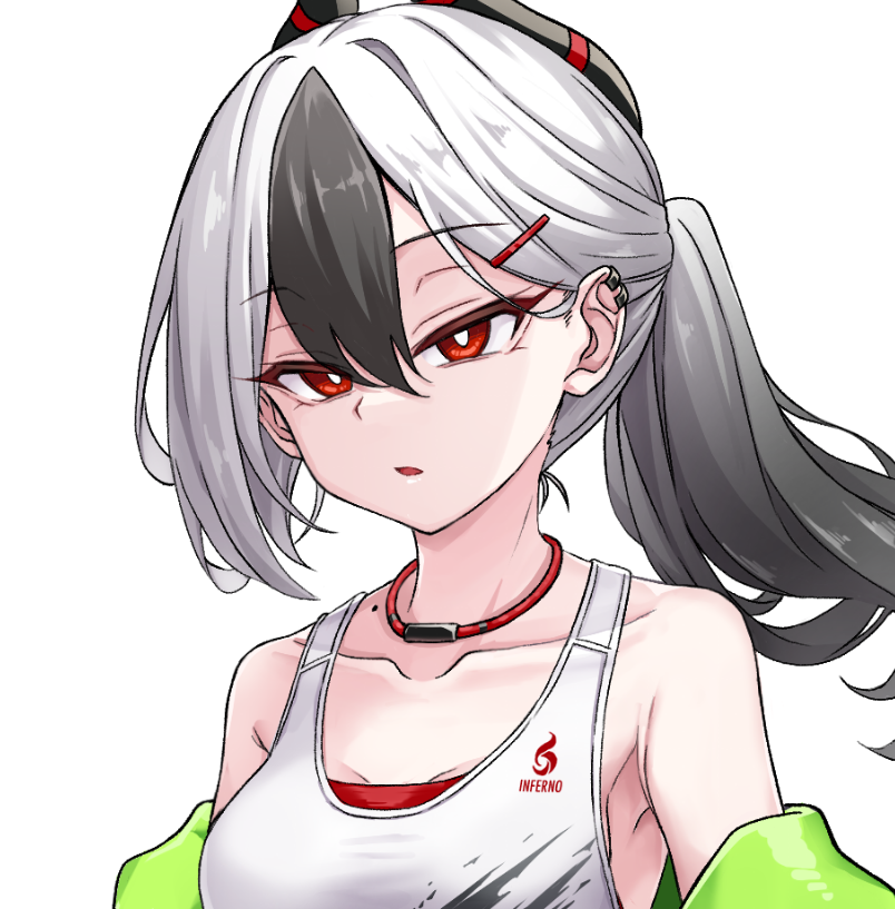 鬼方カヨコ(ブルアカ) 「はぁはぁ…やっと形になってきたwip… 」|Arkas@C103 新刊委託中！のイラスト