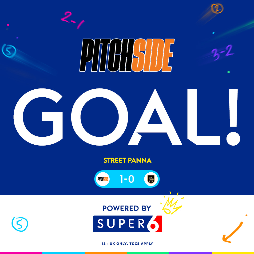 GOAAAAAL! ⚽️ @PitchSideTweets strike first 😍