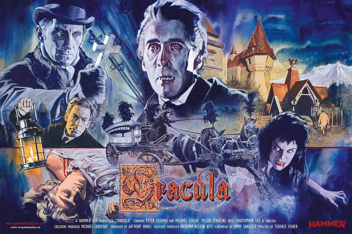 @CountDraculaIM Dracula 1958 was made at the perfect time. It has just the right level of violence and naughtiness to feel like the book, even though it cuts a lot of material. Perfect casting, too.

I know Coppola’s is the most popular now, but for me, that’s the OnlyFans version of Dracula. 😊