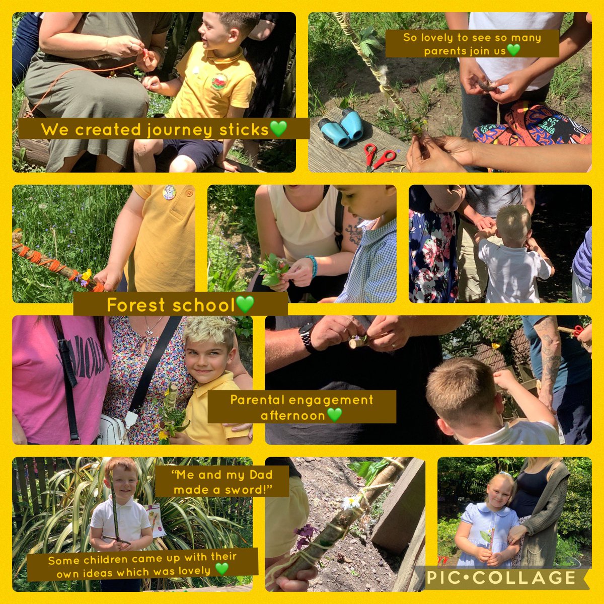 It was lovely to welcome you all to forest school today as part of our family engagement afternoon 💚🌳 It was so wonderful to see you all enjoying our area, sharing lovely interactions and making memories 💚🌳🌱 #OL #Parents #Familyengagement